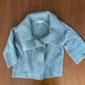 Banana Republic 1/2 Sleeve Shawl Collar Cardigan Sweater, EUC
